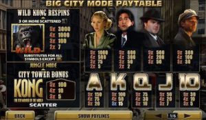 King Kong Video Slots Free Bonus Keep Wins 1