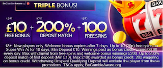 mFortune deposit match welcome bonus