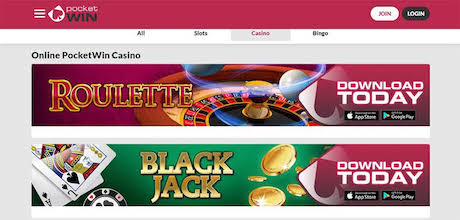 PocketWin Online Casino Bonus